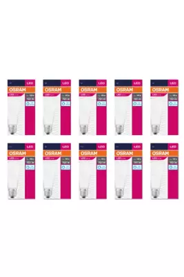Osram Led Value 13w Beyaz Işık E-27 1521lm Ampul 10 Lu Paket