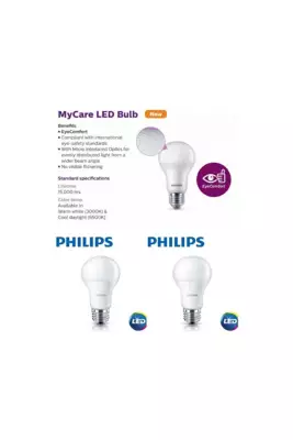 Philips Mycare Led Lamba 13w 6500k Beyaz Işık 1521 Lümen Yüksek Işık - 2