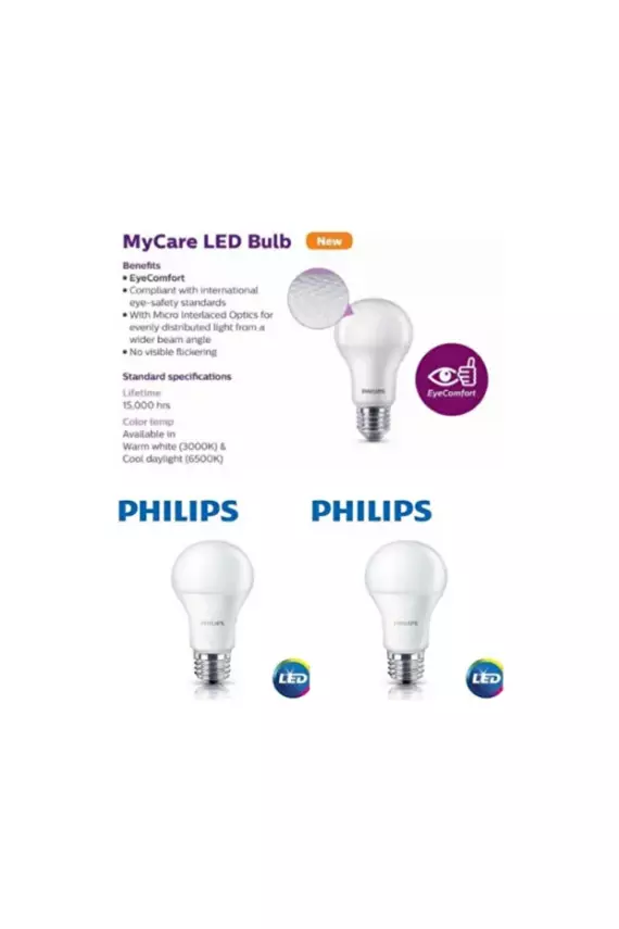 Philips Mycare Led Lamba 13w 6500k Beyaz Işık 1521 Lümen Yüksek Işık - 2